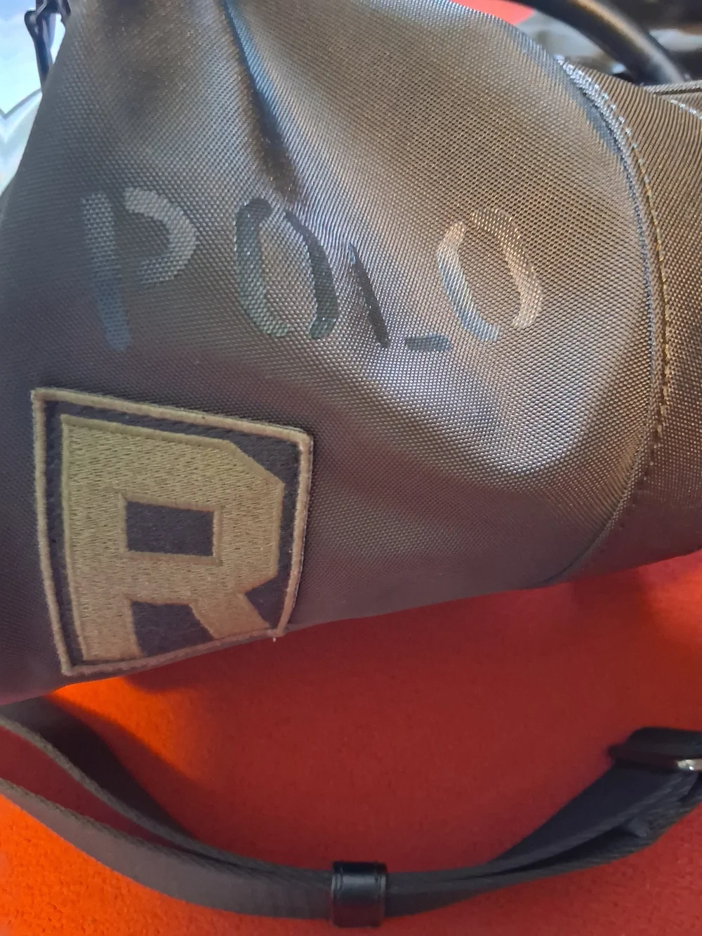 Polo by Ralph Lauren Olive Green & Black Backpack And Duffle Bag